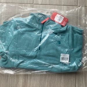 The north face 1/4 zip jacket